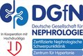 Zertifizierte Nephrologische Schwerpunktklinik DGFN Zertifizierte Nephrologische Schwerpunktklinik