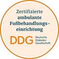 Zertifizierte ambulante Fußbehandlungs- einrichtung DDG Zertifizierte ambulante Fußbehandlungseinrichtung