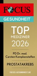 Focus Gesundheit Focus Sigel 2026 Prostatakrebs Urlologie