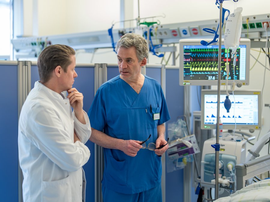 Auf der internistischen Intensivstation.